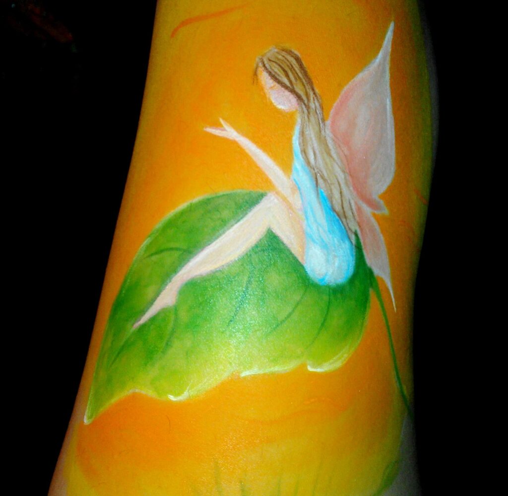 body painting hada