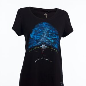 CAMISETA MIRANDO AL CIELO-manga corta