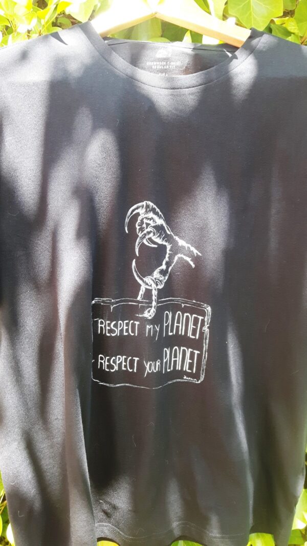 CAMISETA RESPECT MY PLANET-manga corta - Imagen 3