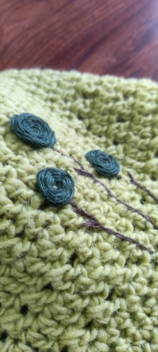 GORRO NATURAL VERDE LIMA - Imagen 2