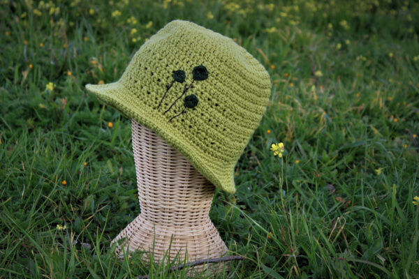 GORRO NATURAL VERDE LIMA