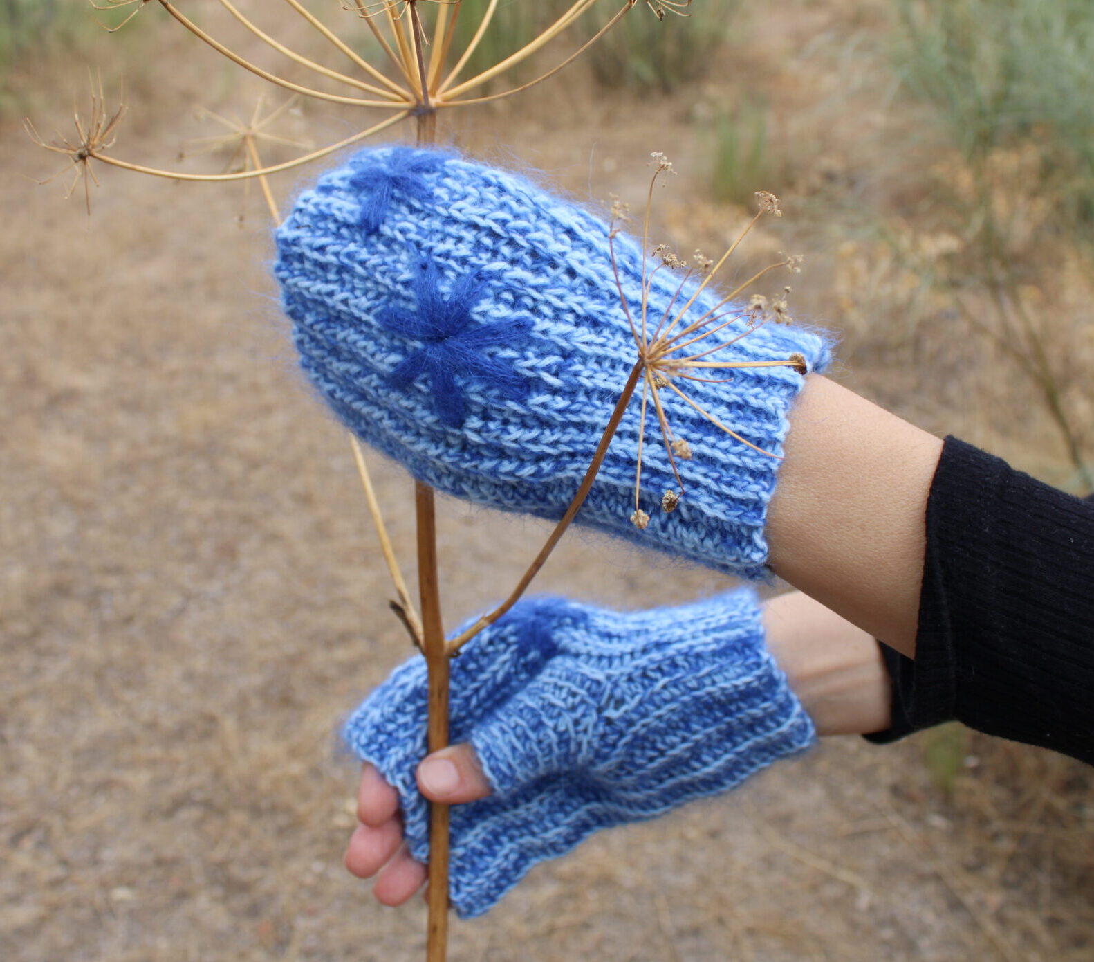 MITONES SUAVIDAD-Azules - Imagen 2
