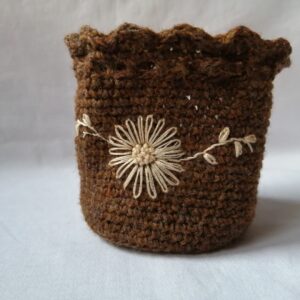 SAQUITO GUARDA TESOROS- Flor beige
